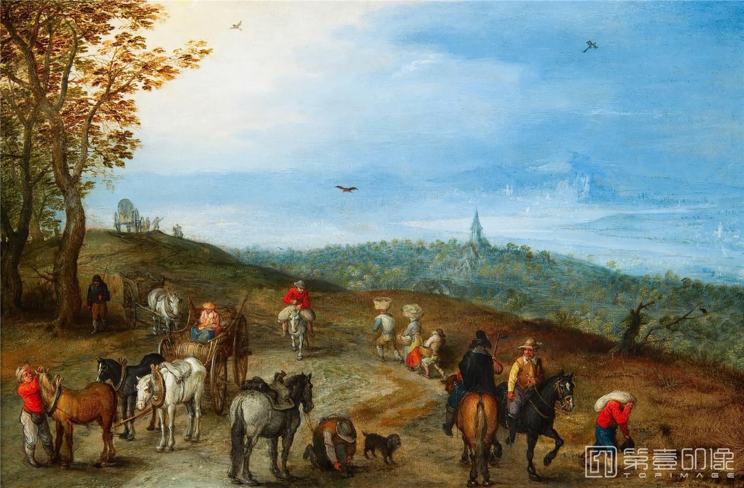 油画-彼得·勃鲁盖尔 Jan Brueghel-084